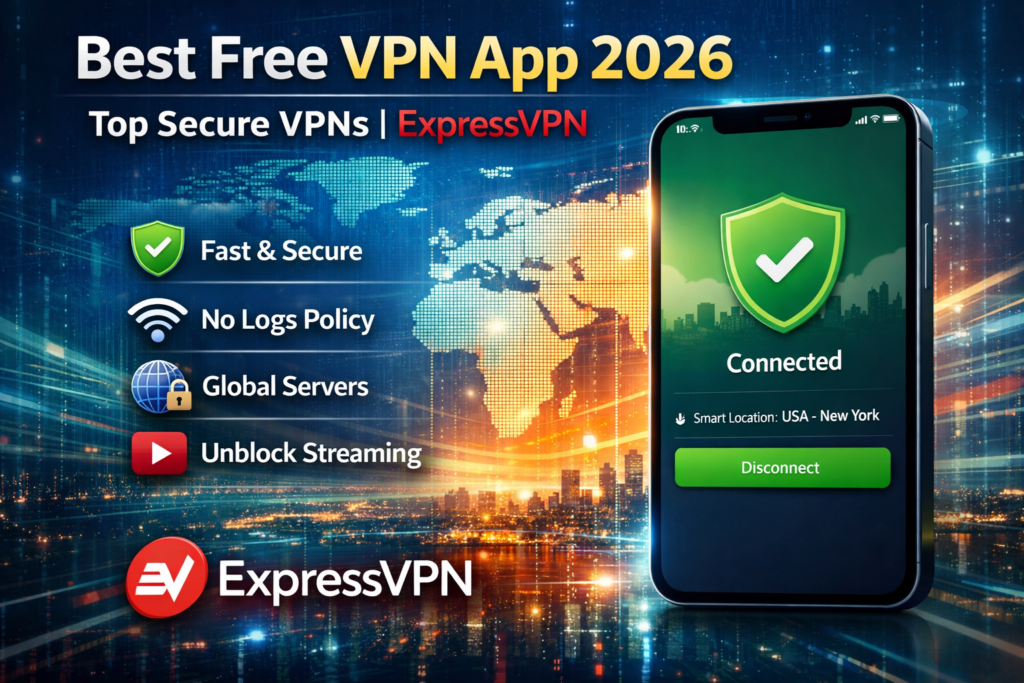 Best Free VPN App 2026 - Top Secure VPNs | ExpressVPN