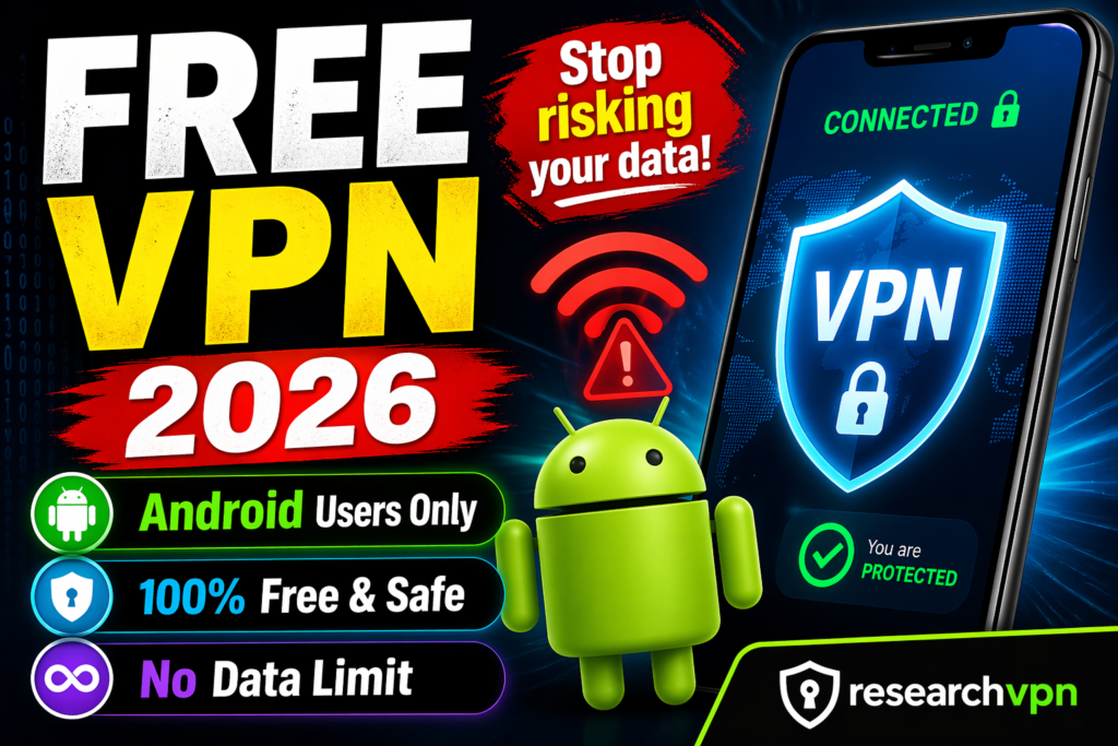 Free VPN 2026 for Android: Safe, Fast & Best Free Apps