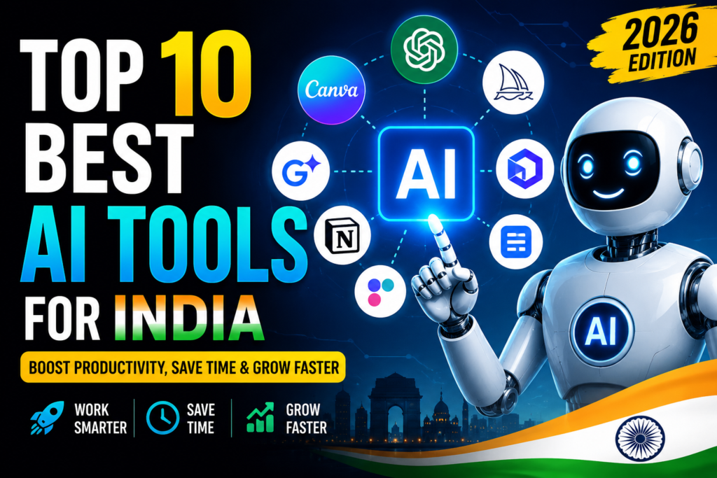 Top 10 Best AI Tools for India