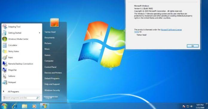 Free VPN on Windows 7