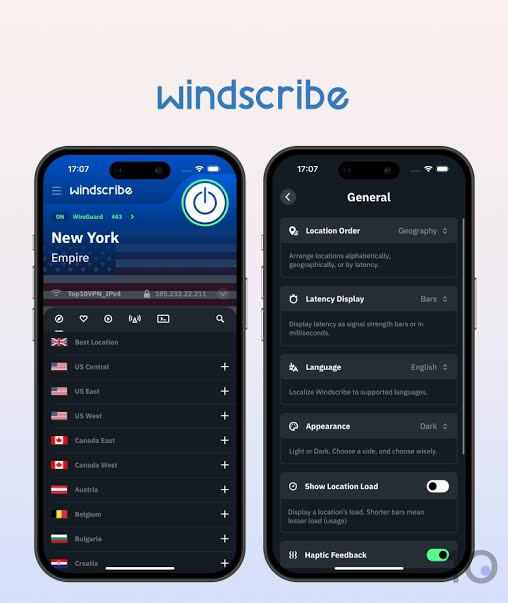 Windscribe Free