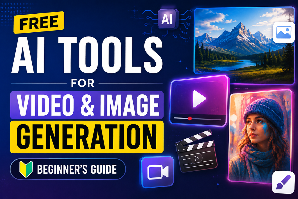 Best Free AI Tools for Video and Image Generation for Beginners in 2026