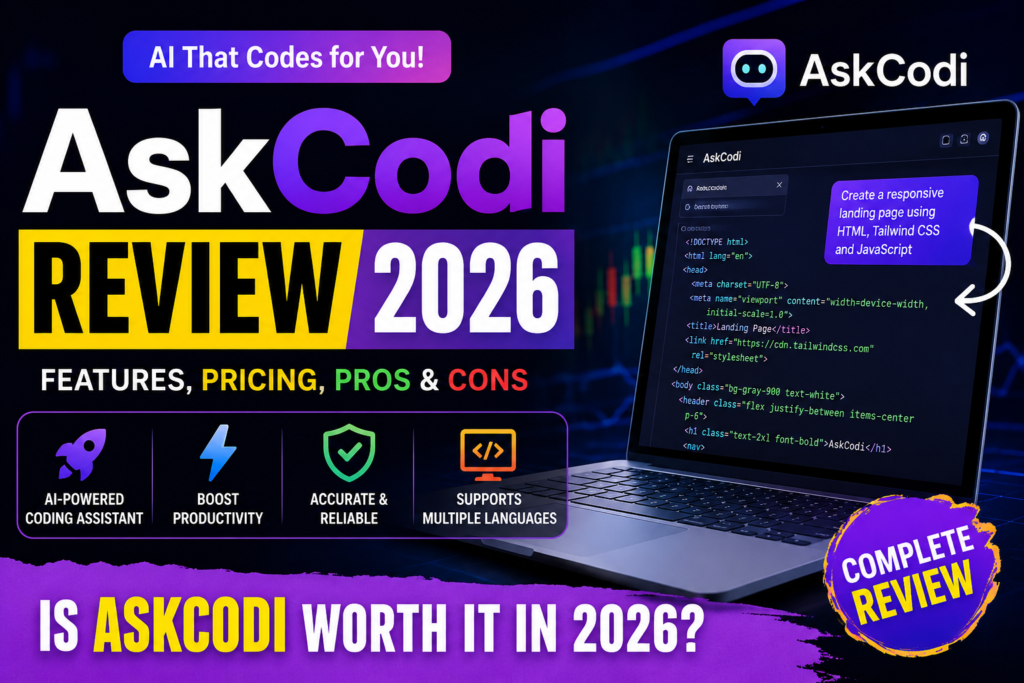 AskCodi Review 2026: Features, Pricing, Pros & Cons