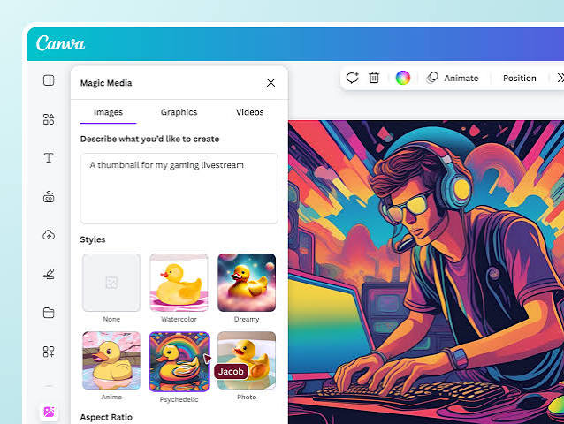 Canva AI — Best Overall YouTube Thumbnail Creator for India