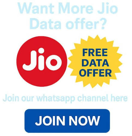 Jio Free Data