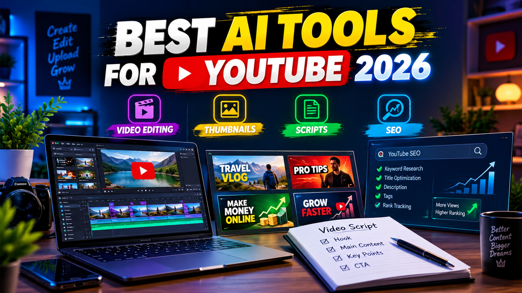 Best AI Tools for YouTube Creators in 2026