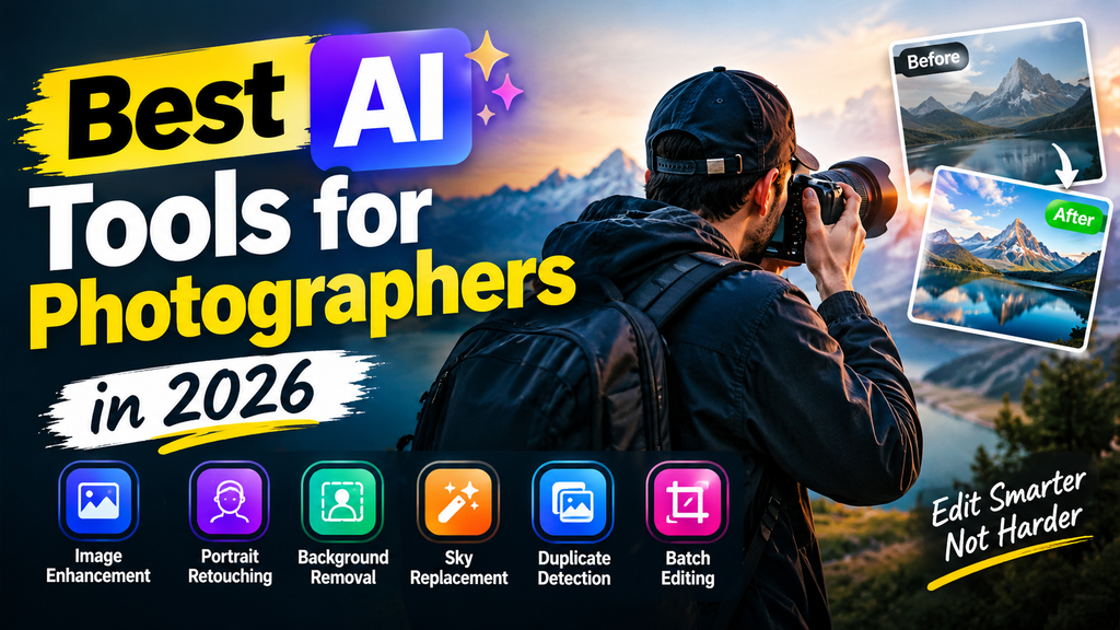 Best AI Tools for Photographers in 2026