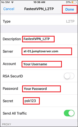 Best Free L2TP VPN Server List for iPhone in 2026