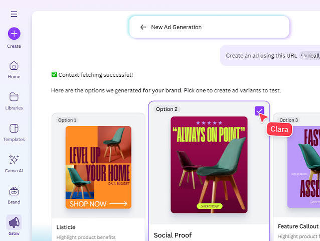  Canva AI — Best for Social Media Ad Creatives